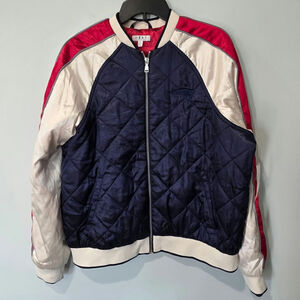 WEAR by Erin Andrews New England Patriots Jacket Womens XL Quilted Bomber NWT